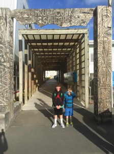 Owen and Quincy's First Day of School